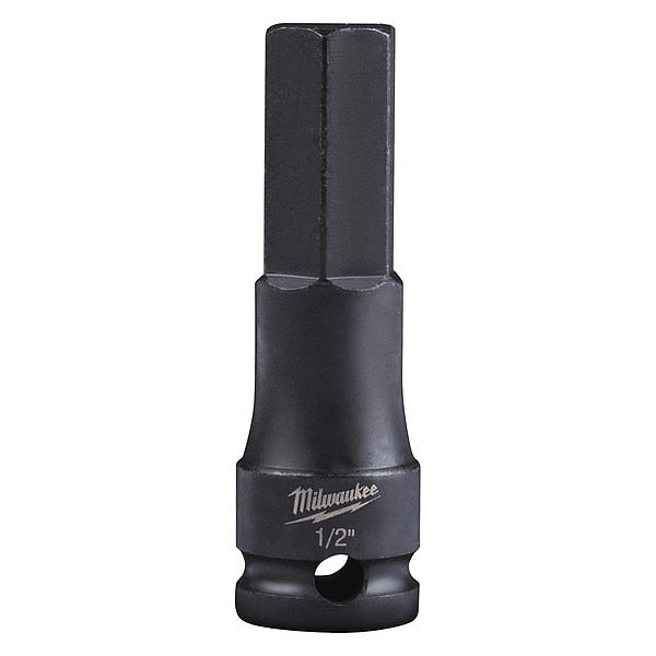 SHOCKWAVE Lineman's 3/8 in. Drive 1/2 in. Hex Bit Socket