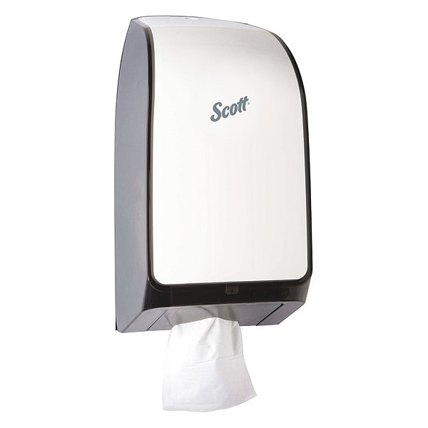 Hygienic Bathroom Tissue Dispenser (40407), White, 7.00
