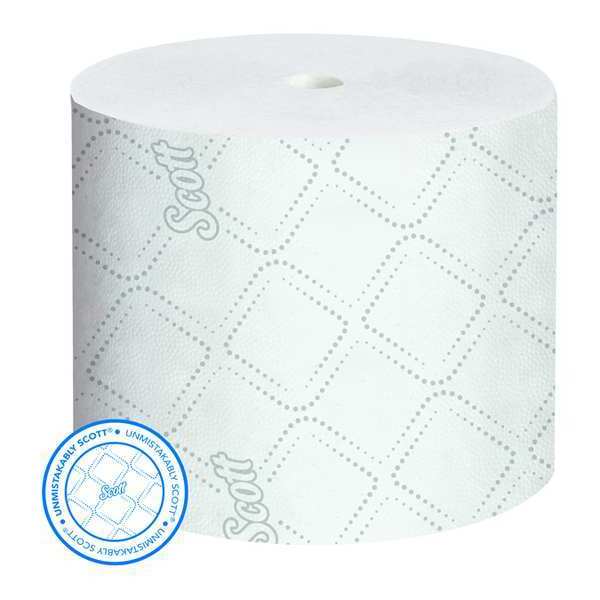 Pro Paper Core High-Capacity Standard Roll Toilet Paper, 2-Ply, White, (1,100 Sheets/Roll, 36 Rolls)