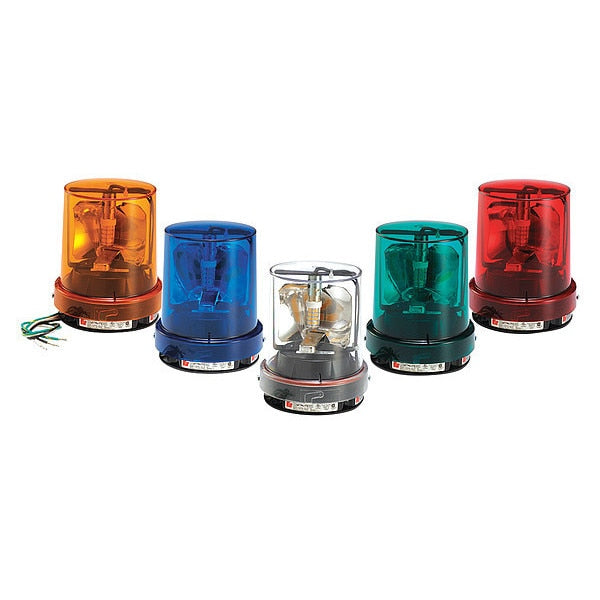 Warning Light, Blue, LED, 5-1/8