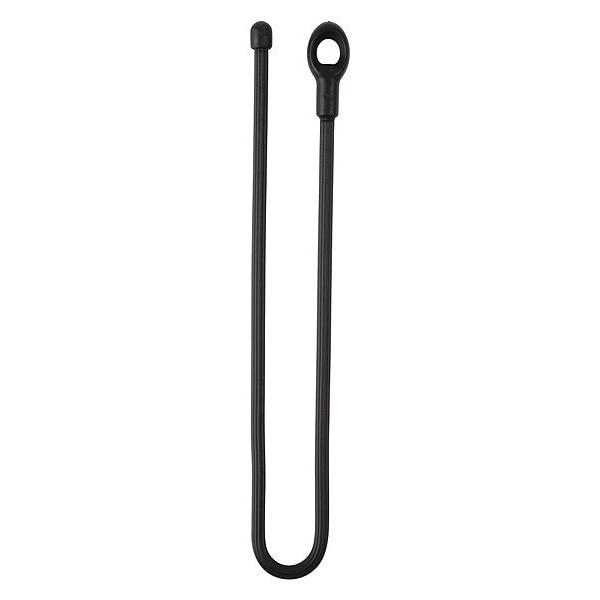 Twist Ties, Rubber, 12 in L, 1/2 in W, PK2