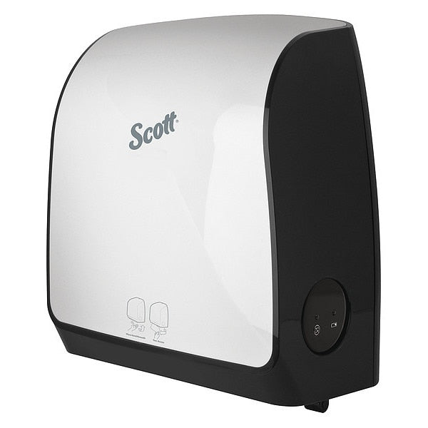Pro Automatic Hard Roll Towel Dispenser, White, use Blue Core Towels, 12.66