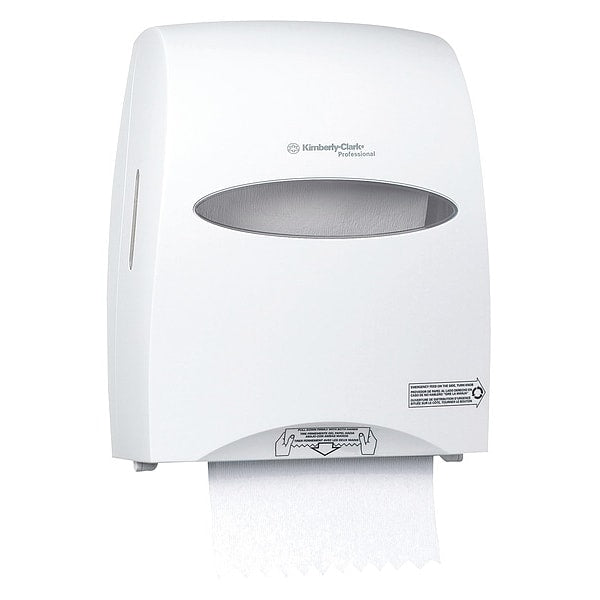 Paper Towel Dispenser, (1) Roll, White