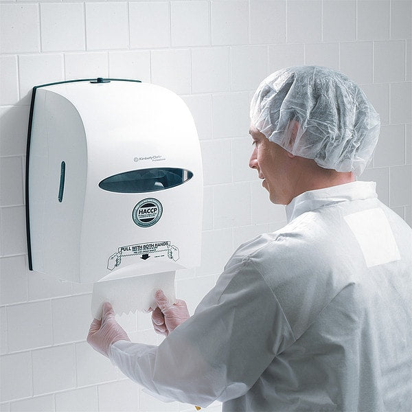 Paper Towel Dispenser, (1) Roll, White