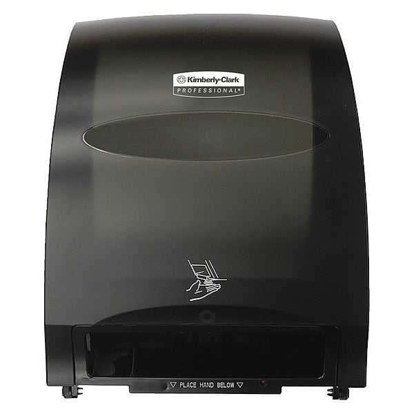 Automatic Hard Roll Towel Dispenser (48857), Smoke (Black), 12.70