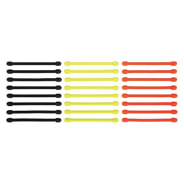 Twist Ties, Rubber, 3