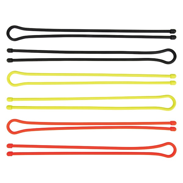 Twist Ties, Rubber, 32 in L, 3/10 in W
