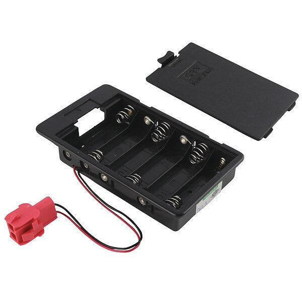 Battery Pack Holder, 9.0VDC, 4-1/2