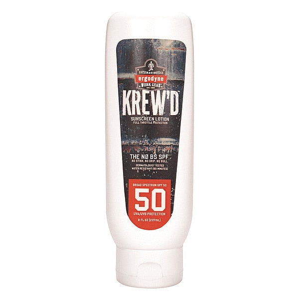 Sunscreen, Lotion, SPF 50, 8 oz. Sz