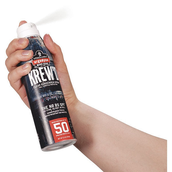 Sunscreen, Spray, SPF 50, 5.5 oz. Sz