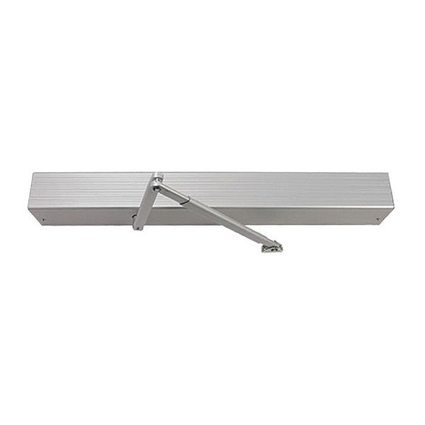 Automatic Hydraulic SDC Door Operator Door Operator Heavy Duty Interior and Exterior, Matte Silver