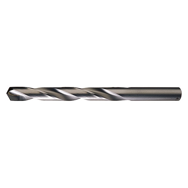 118Â° Carbide Tipped Jobber Length Drill Cleveland 2727 Bright HSS RHS/RHC 3/8