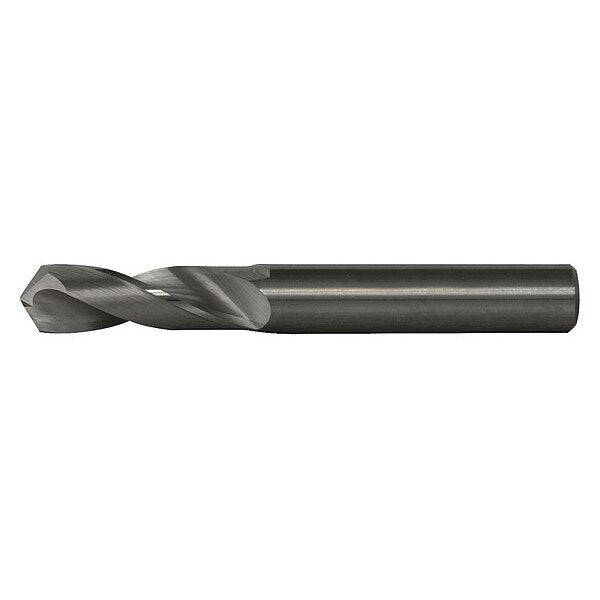 118Â° Solid Carbide Stub Length Drill Cleveland 1767 Bright Carbide RHS/RHC 1/8
