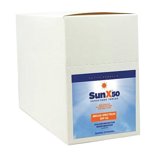 Sun X 50 Sunscreen Pouch, PK25