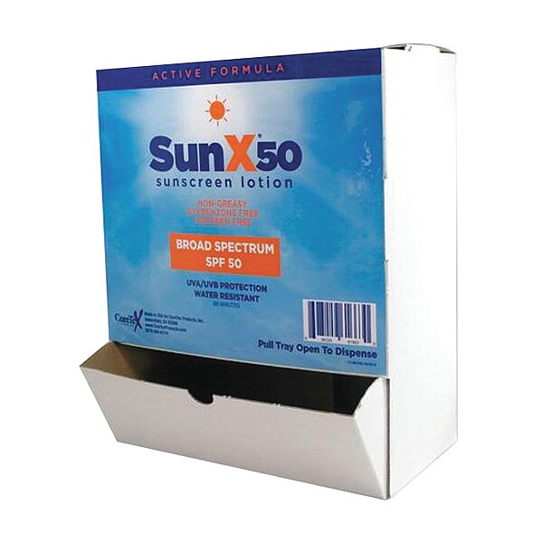 Sun X 50 Sunscreen Pouch, PK50