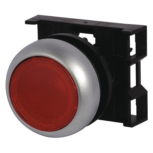Ill Mtn Pb Sil-bzl Flsh Yel, 22.5 mm, Red