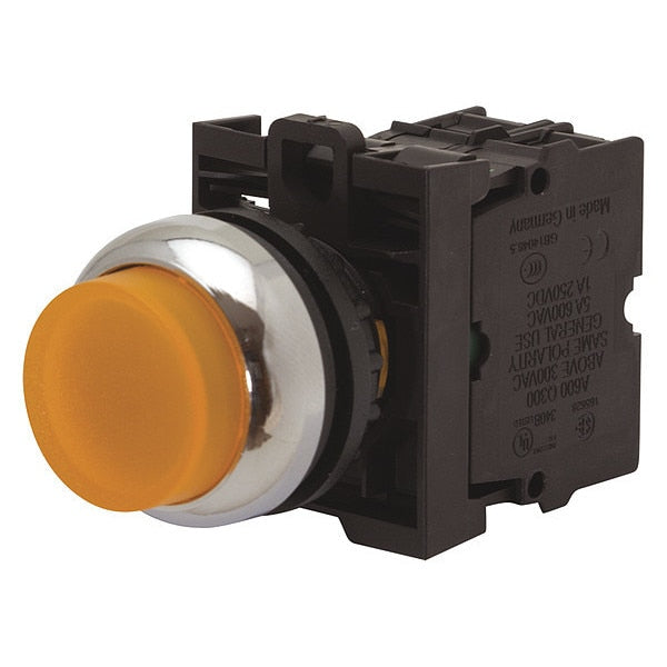 Ill Mom Pb Sil-bzl Extd Red, 22.5 mm, Amber