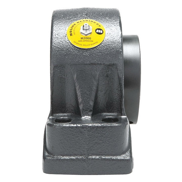 Pillow Block Brg, 3 1/2 in Bore, Cast Iron