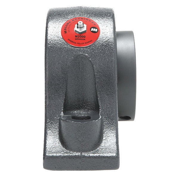 Pillow Block Brg, 2 1/4 in Bore, Cast Iron