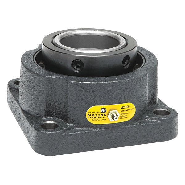 Flng Brg, Spherical Roller, 1 15/16in Bore