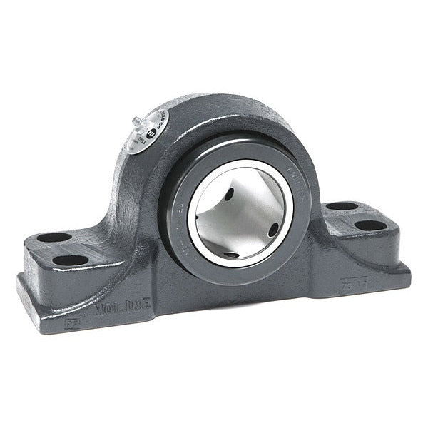 Pillow Block Brg, 2 1/2 in Bore, Cast Iron