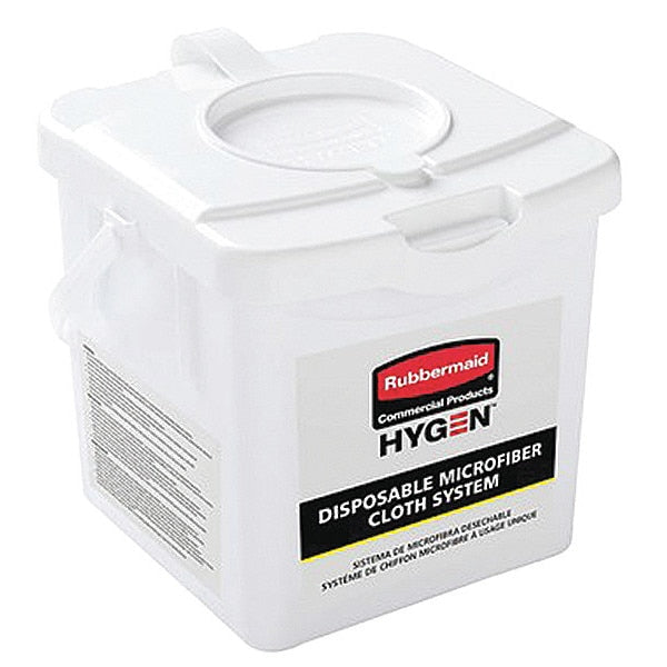 Wipes Bucket Dispenser, White, PK4