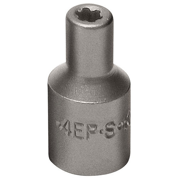 Socket, 1/4 in Drive, 6-Point Shape