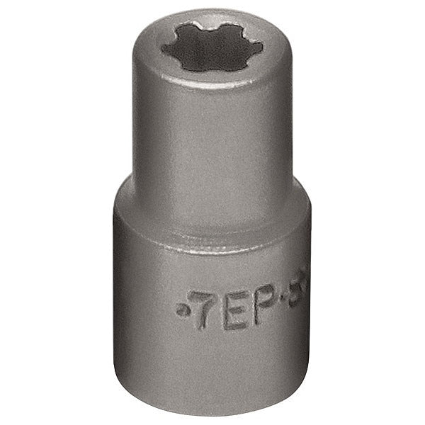 Socket, 1/4 in Drive, 6-Point Shape