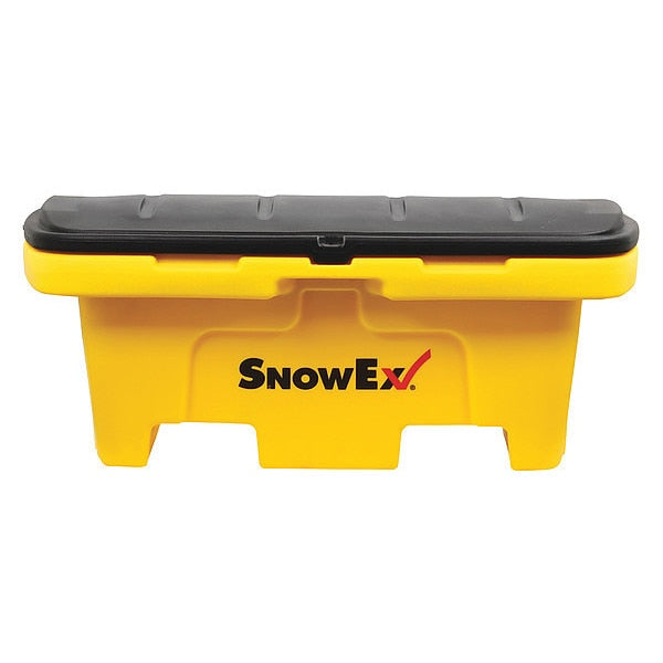 Salt Box, Yellow, Solid, HDPE