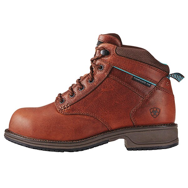6-Inch Work Boot, M, 8, Brown, PR