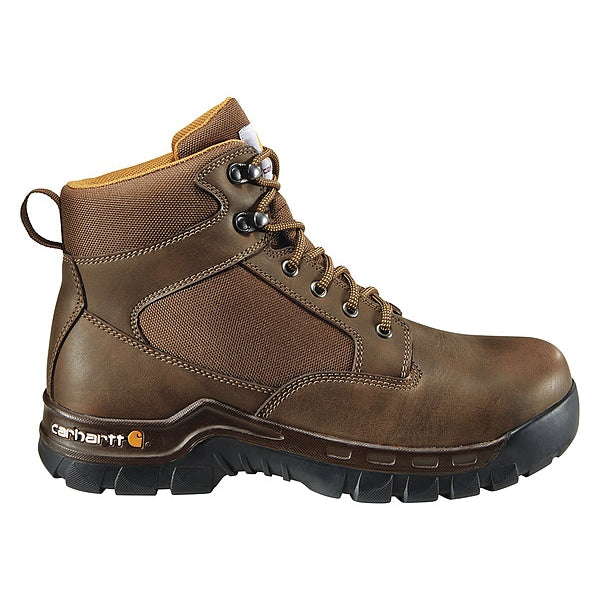 9 Size Men's 6 in Work Boot Steel Work Boot , Brown