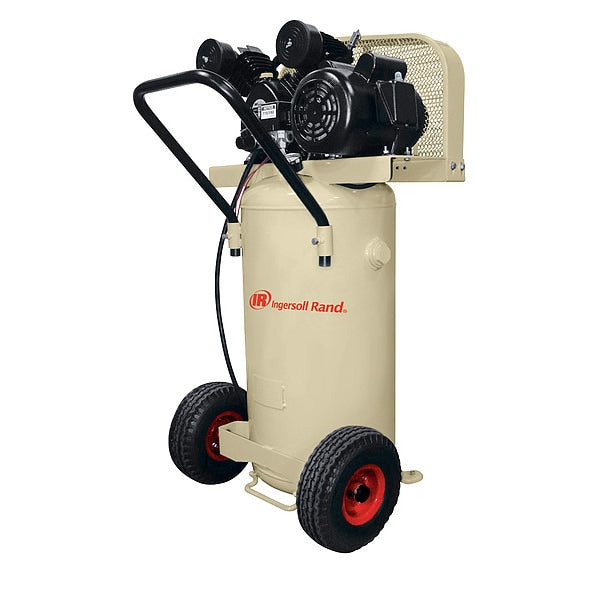 Portable Air Compressor, 20 gal, Vertical
