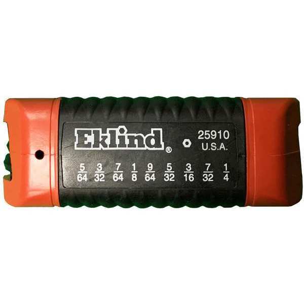9 Piece SAE Fold-Up Hex Key Set, 25910