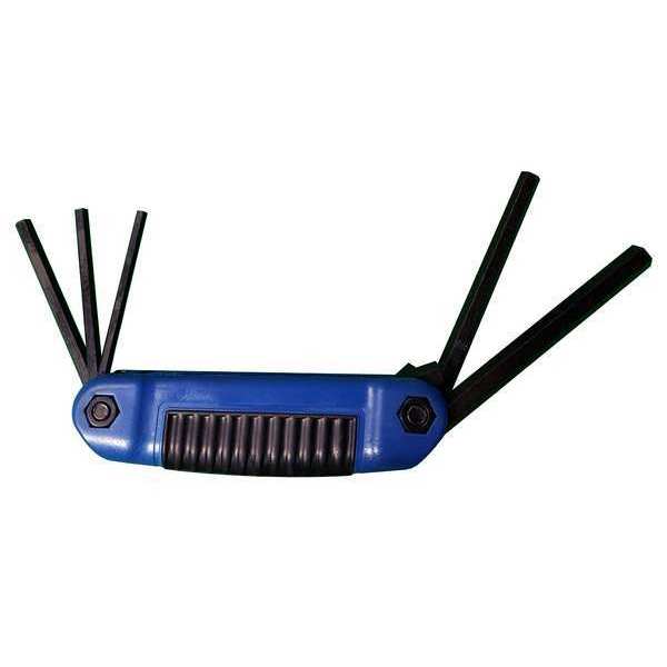 5 Piece Fold-Up Hex Key Set, 25150