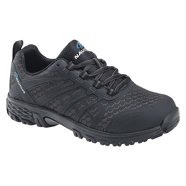 Athletic Shoe, W, 11 1/2, Black, PR