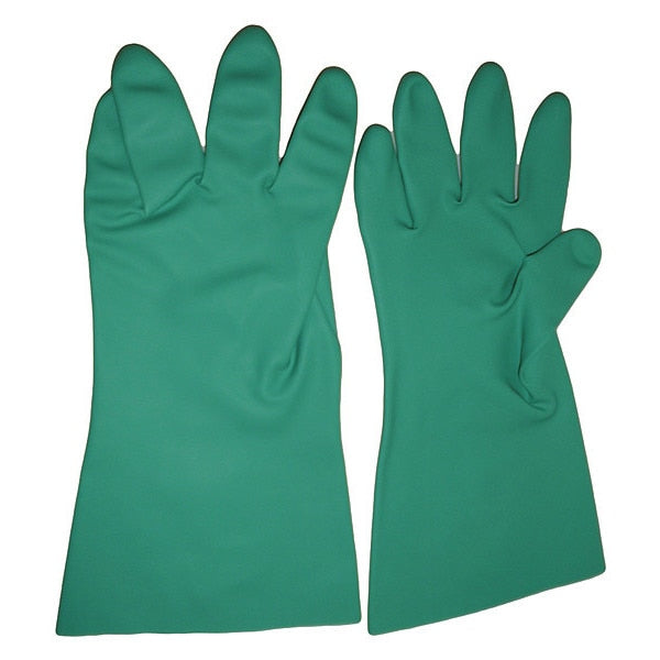 Gloves, Chemical Resistant, Ntrl, Size 8, PR
