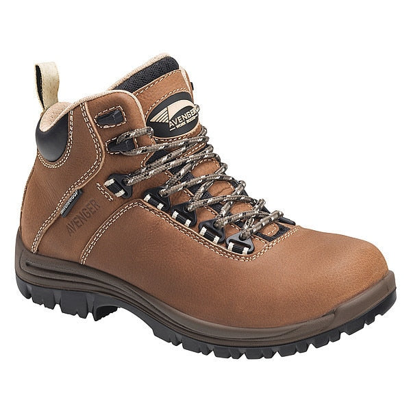 6-Inch Work Boot, W, 9, Tan, PR