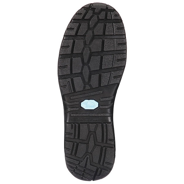 6-Inch Work Boot, W, 10, Black, PR