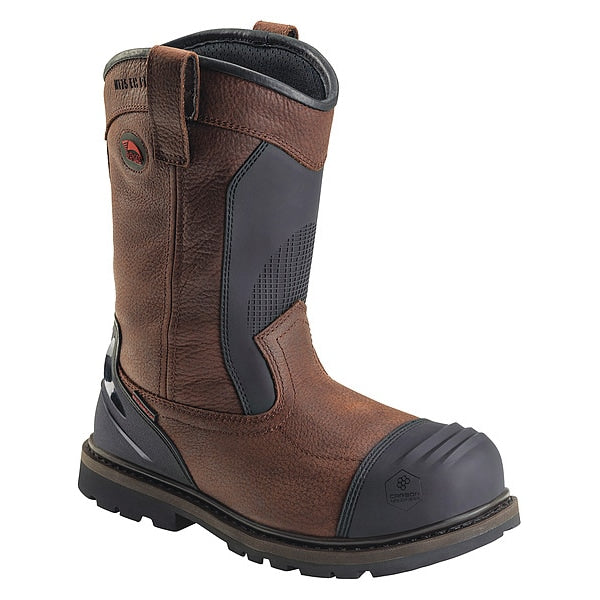 17 Size Women's Wellington Boot Composite Work Boot , Brown