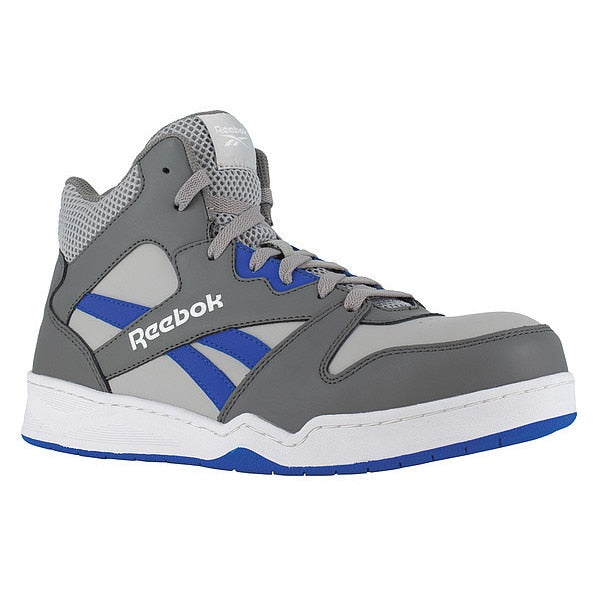 15 Size Men's Athletic High-Top Composite Work Shoe , Gray