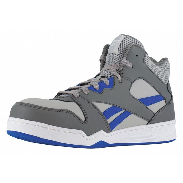 16 Size Men's Athletic High-Top Composite Work Shoe , Gray