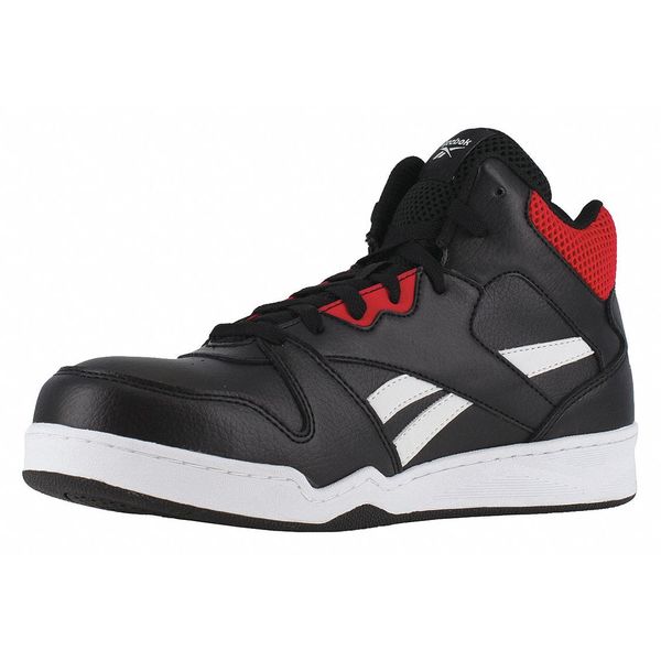 10-1/2 Size Men's Athletic High-Top Composite Work Shoe , Black