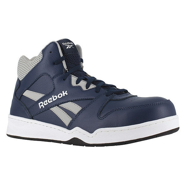 10-1/2 Size Men's Athletic High-Top Composite Work Shoe , Navy
