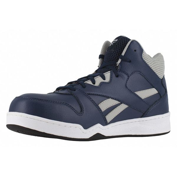 10-1/2 Size Men's Athletic High-Top Composite Work Shoe , Navy