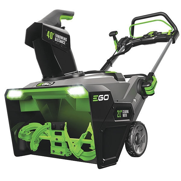 Snow Blower, 21 in Clearing Path, 8 1/2 in Auger Diameter, Battery Operated Torque