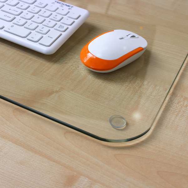 Glacier Glass Mat, Desk Pad, 19