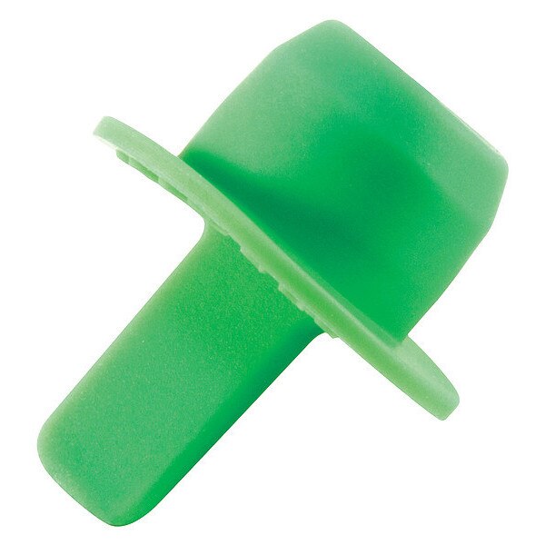 Ergo Center Pull, Green, Thermoplastic Rubber 1000 PK