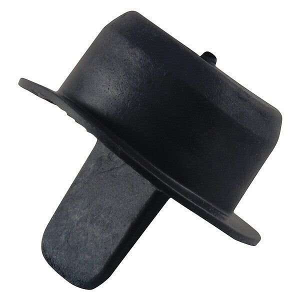 Ergo Center Pull, Black, Thermoplastic Rubber 3000 PK