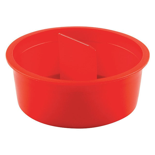 Center Pull-Tab Tapered Plug, Red, Low-Density Polyethylene 250 PK