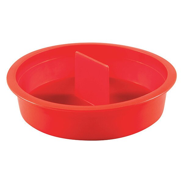 Center Pull-Tab Tapered Plug, Red, Low-Density Polyethylene 250 PK